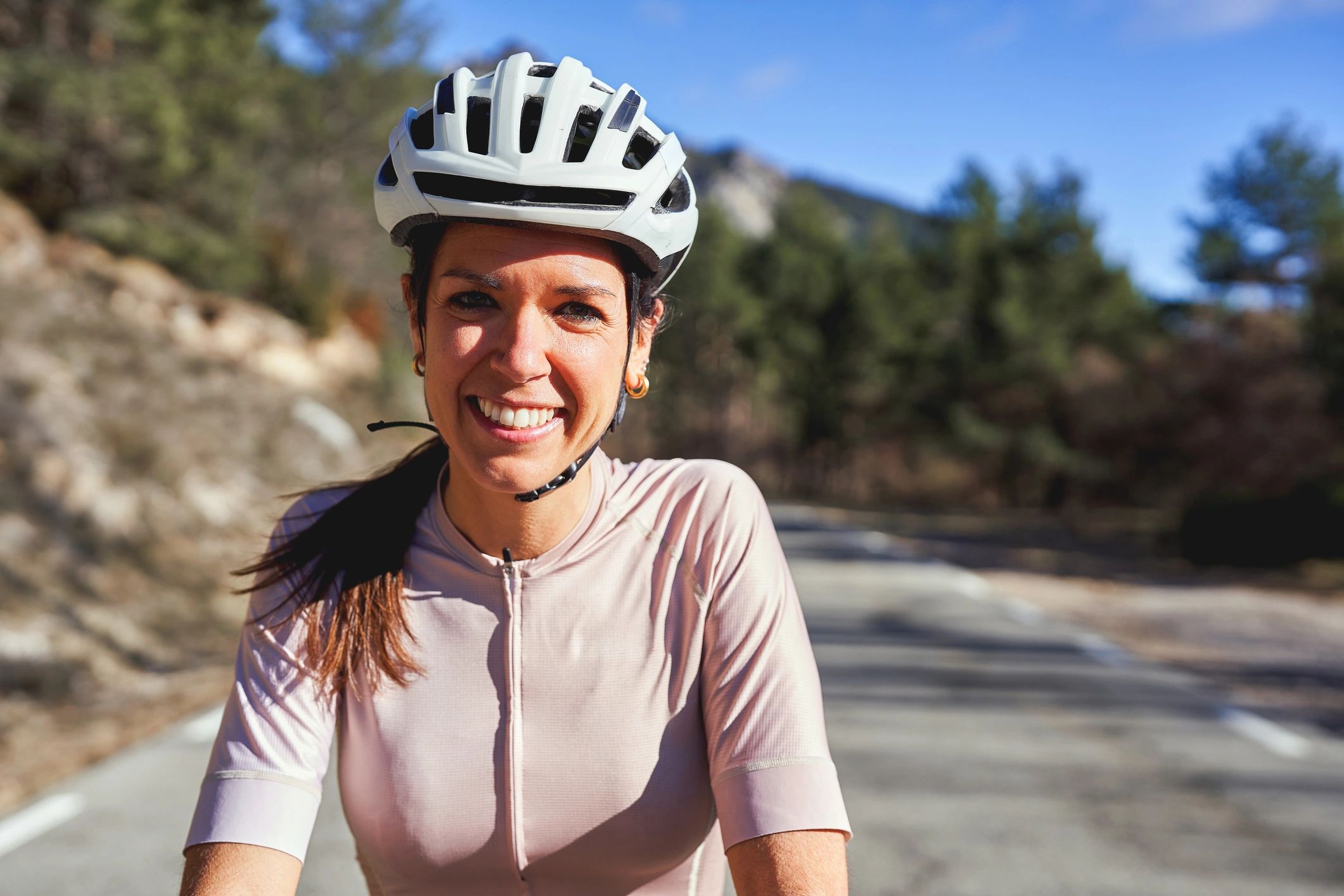cyclist portrait, Morgan Reyes