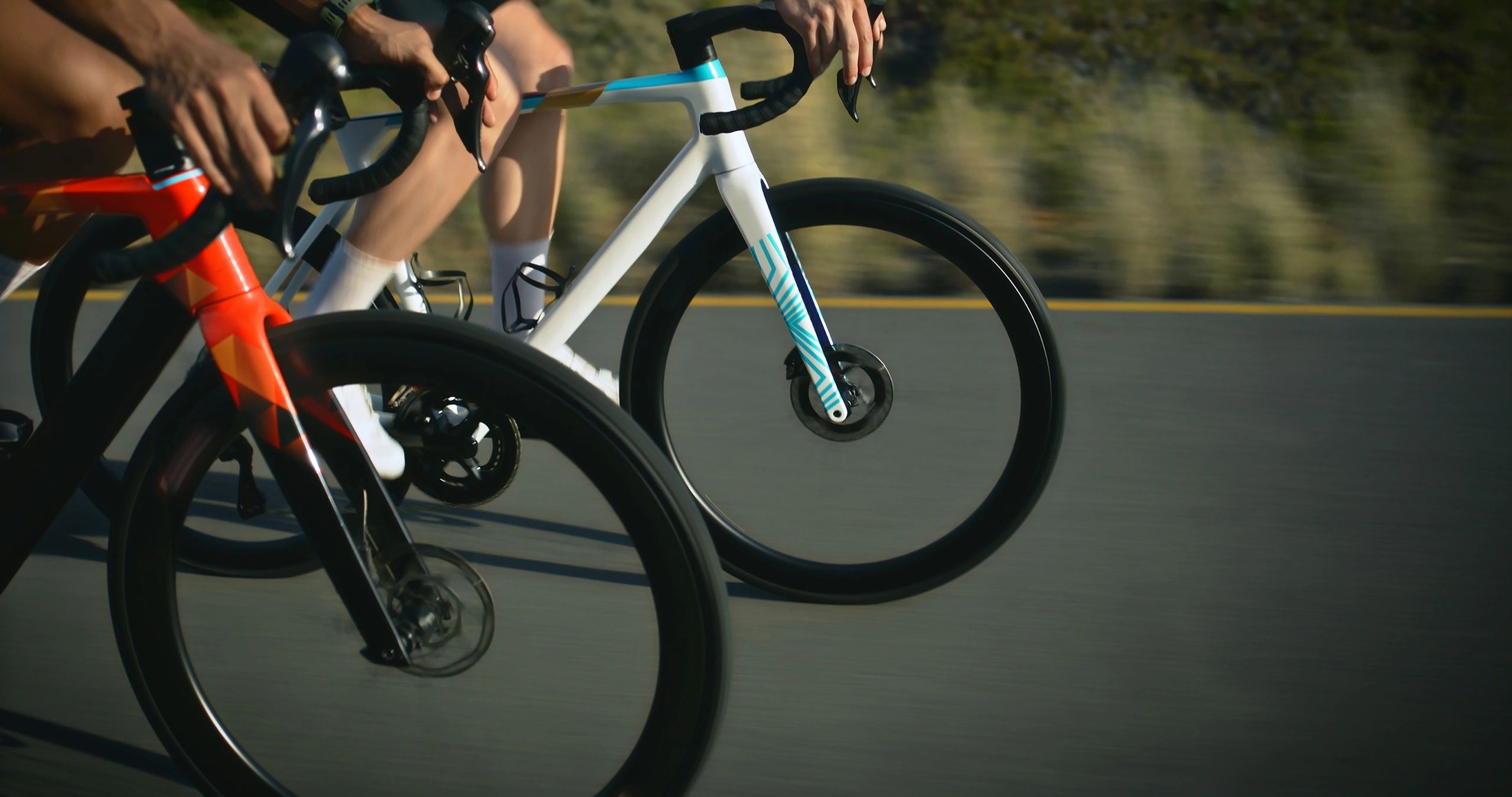 bicycle race athletes
